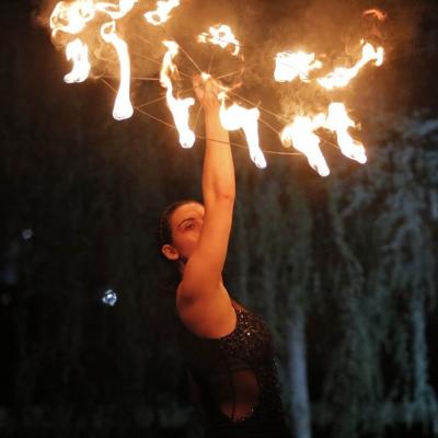 Performance De Fogo Malabarismo De Fogo 5